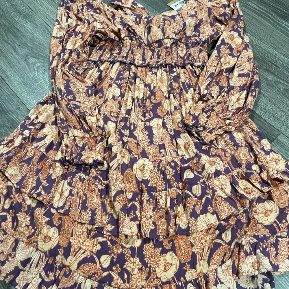 Floral Long Sleeve Dress